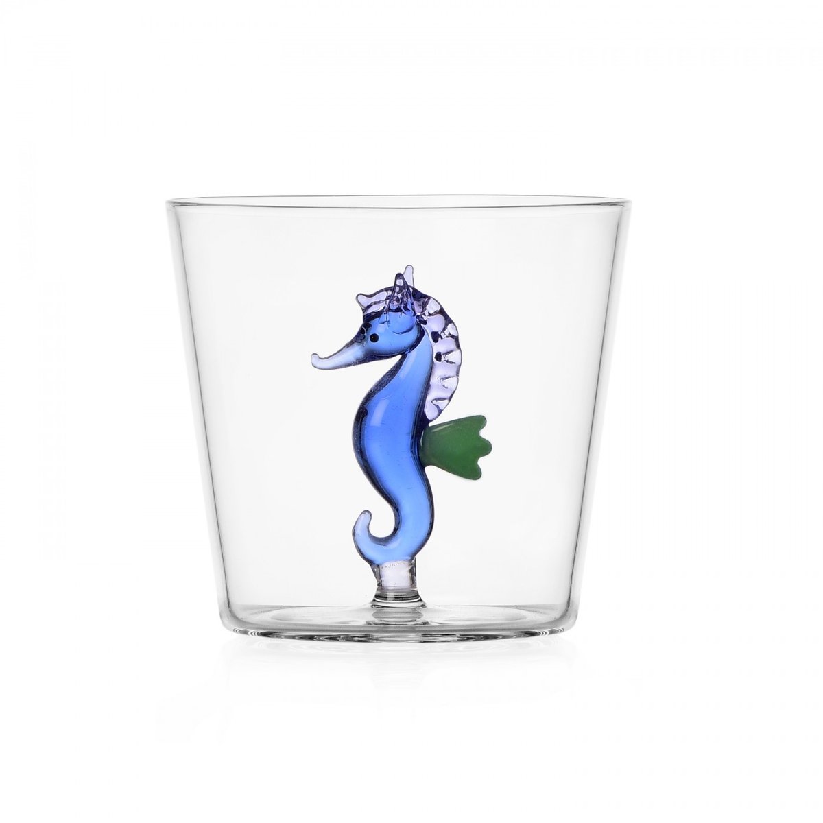 Verre Hippocampe bleu, ICHENDORF