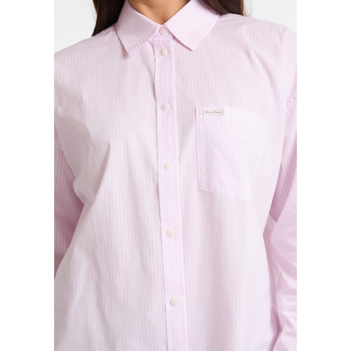 Chemise Rayée rose, GUESS JEANS