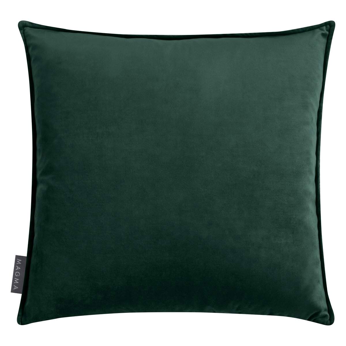 Housse de coussin jacquard chiné ELLA vert et multicolore chiné, MAGMA HEIMTEX