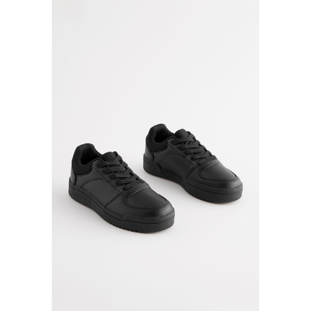 Chaussures d'école à lacets noir, NEXT
