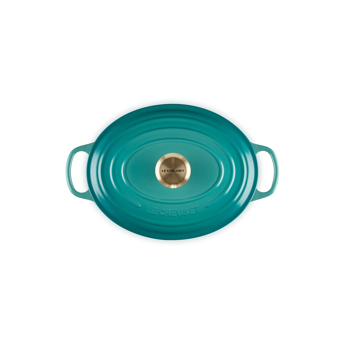 Cocotte ovale Riviera bleu riviera, LE CREUSET