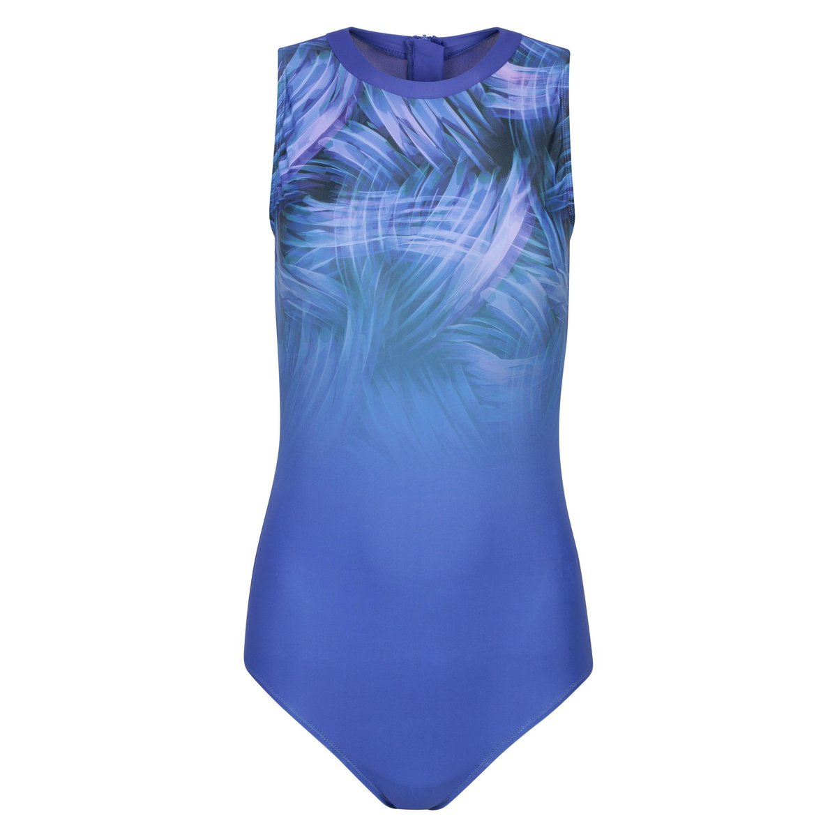Maillot de bain 1 pièce motif/style abstrait SYDNEY violet, MOUNTAIN WAREHOUSE