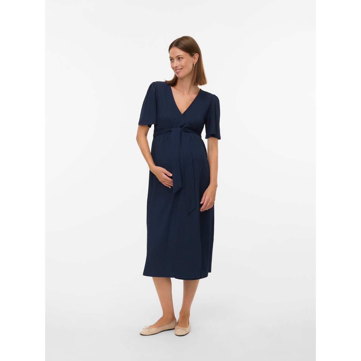 Robe navy blazer, MAMA LICIOUS