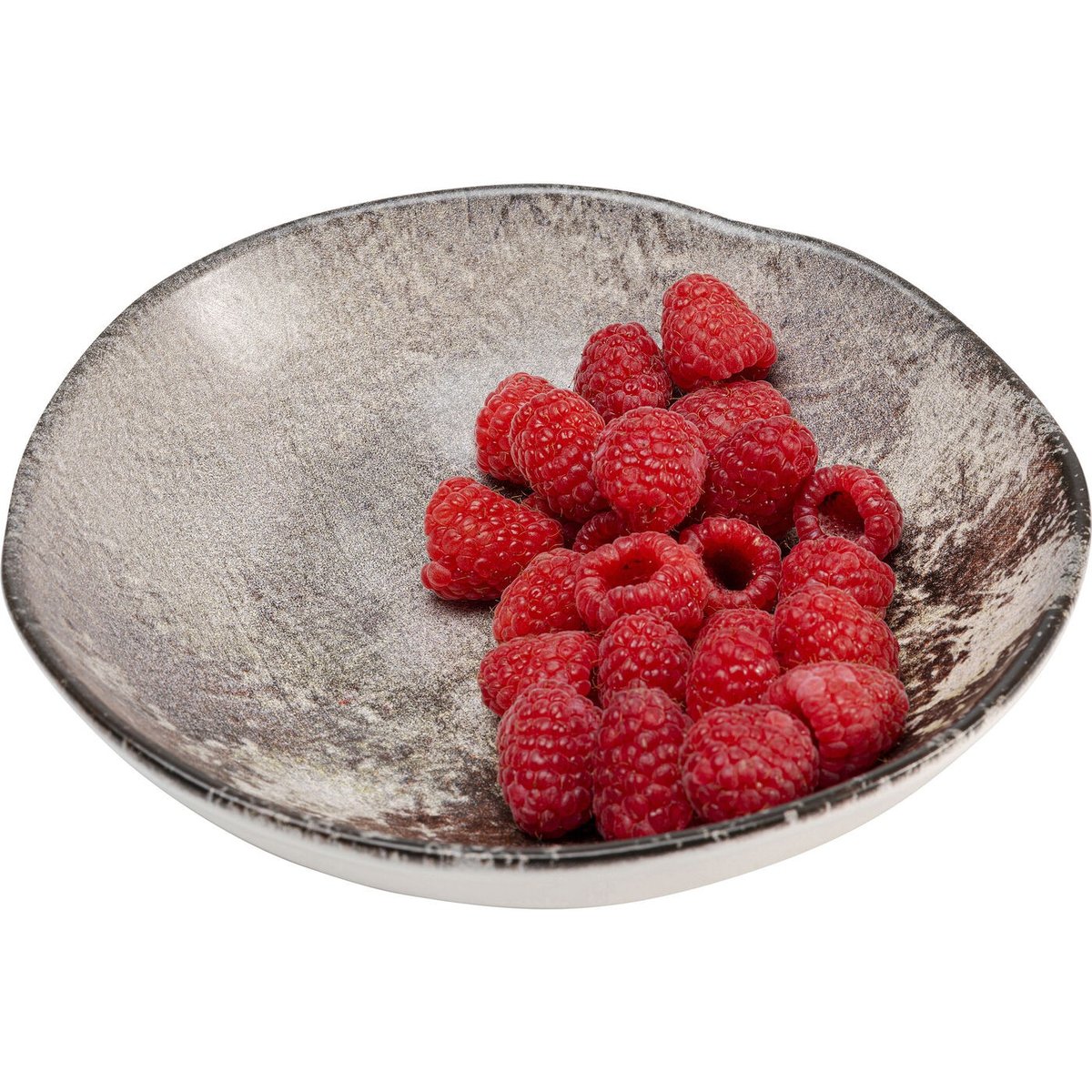 Lot de 4 assiettes creuses, SAVANNAH marron, KARE DESIGN