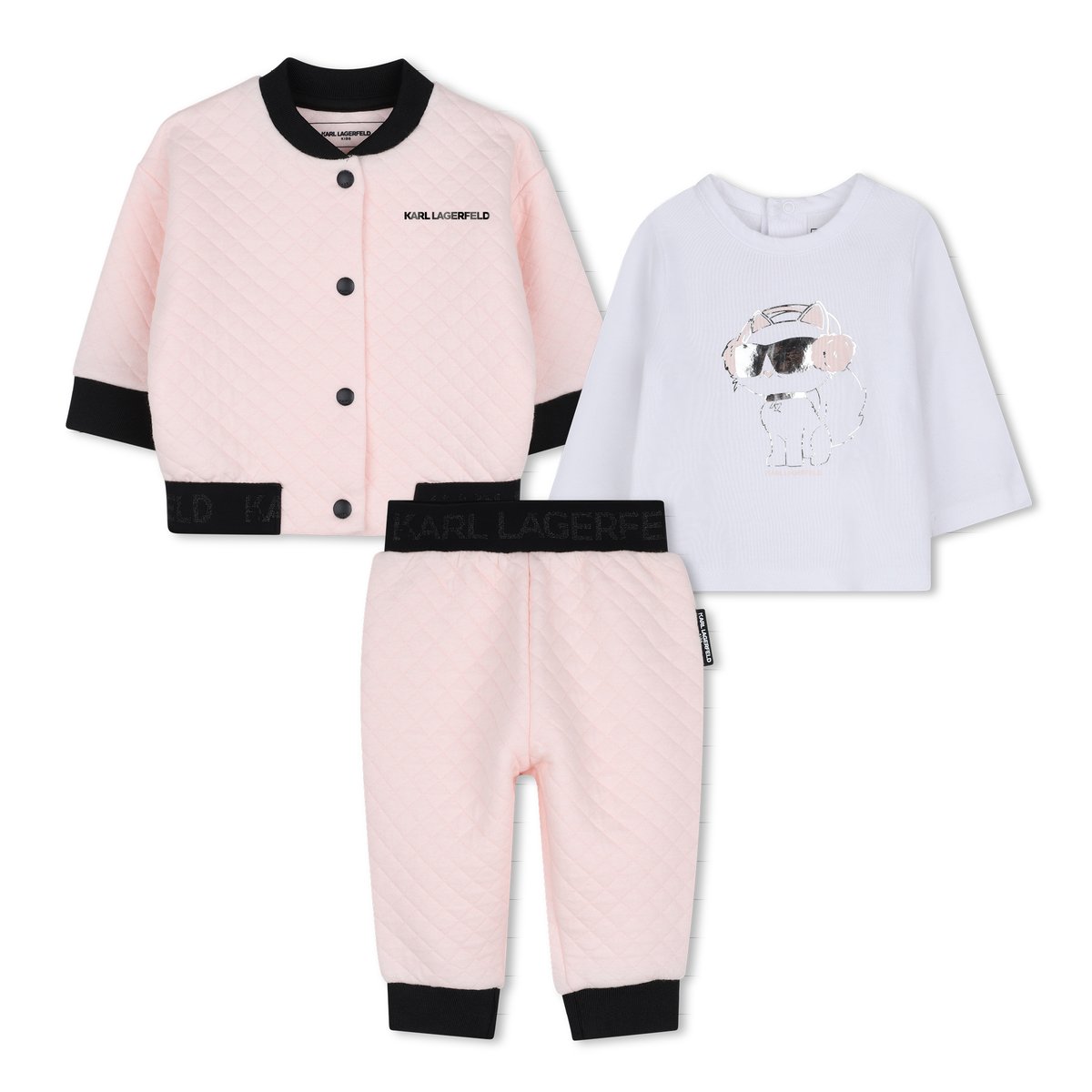 Ensemble jogging pale blush, KARL LAGERFELD KIDS