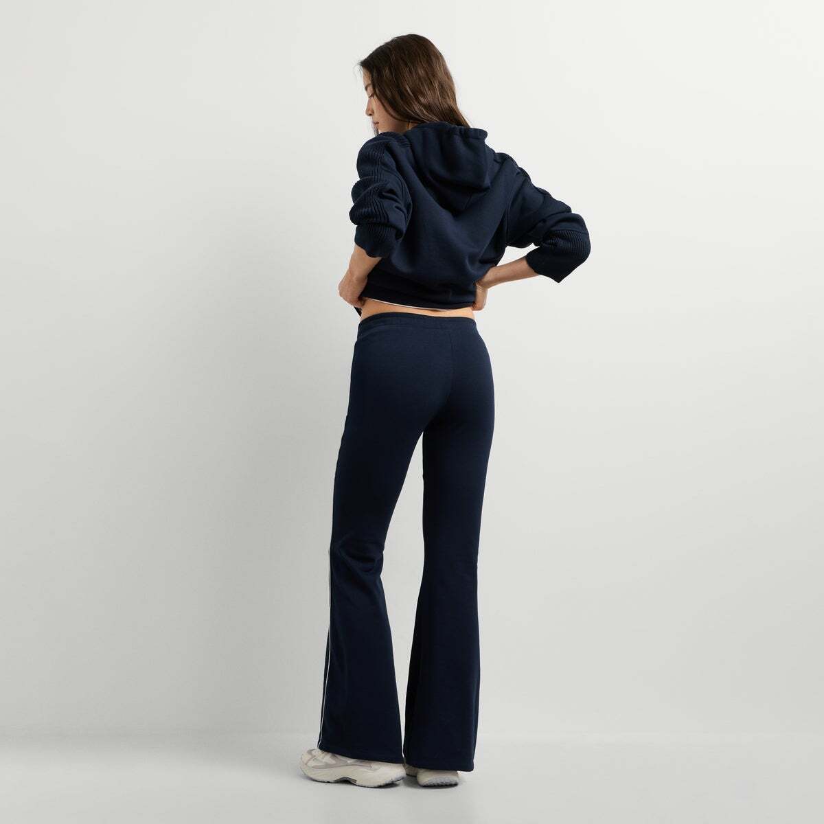 Pantalon Jogger Coupe Évasée bleu dulwich, PEPE JEANS