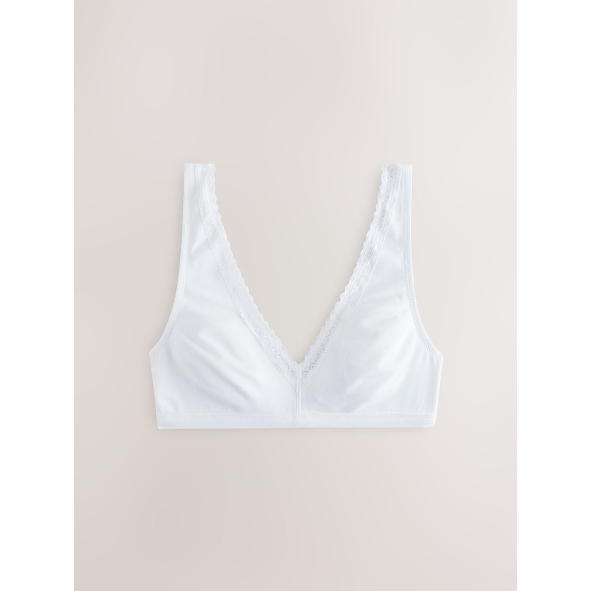 Brassière coton spécial ménopause, lot de 2 noir/blanc, NEXT