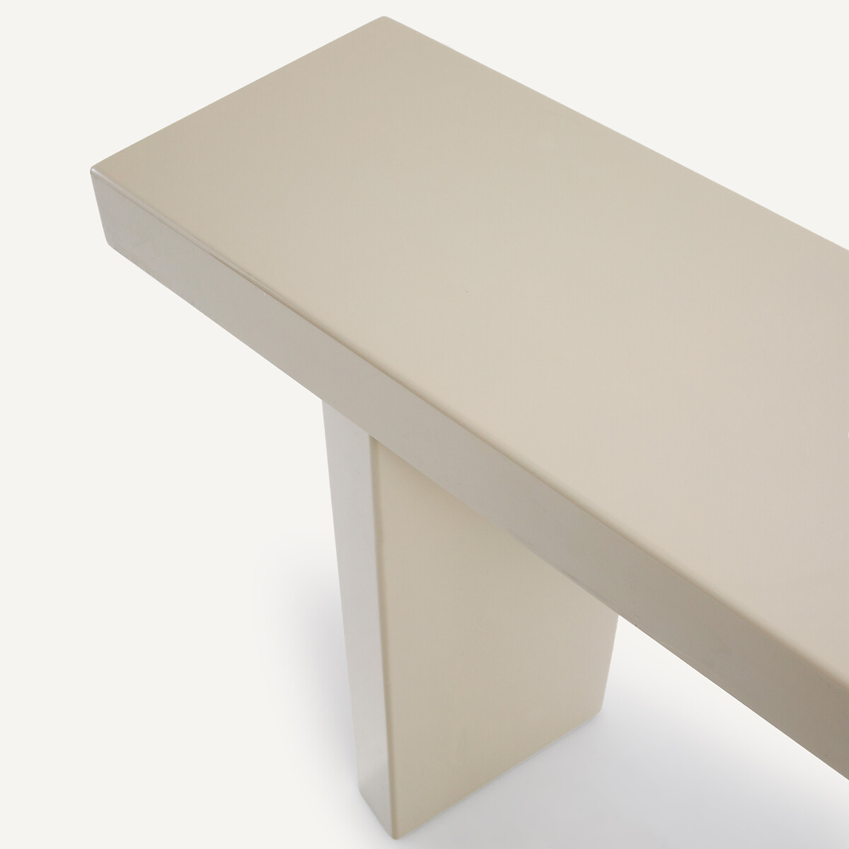 Console laquée glossy, Olaga beige sable, AM.PM