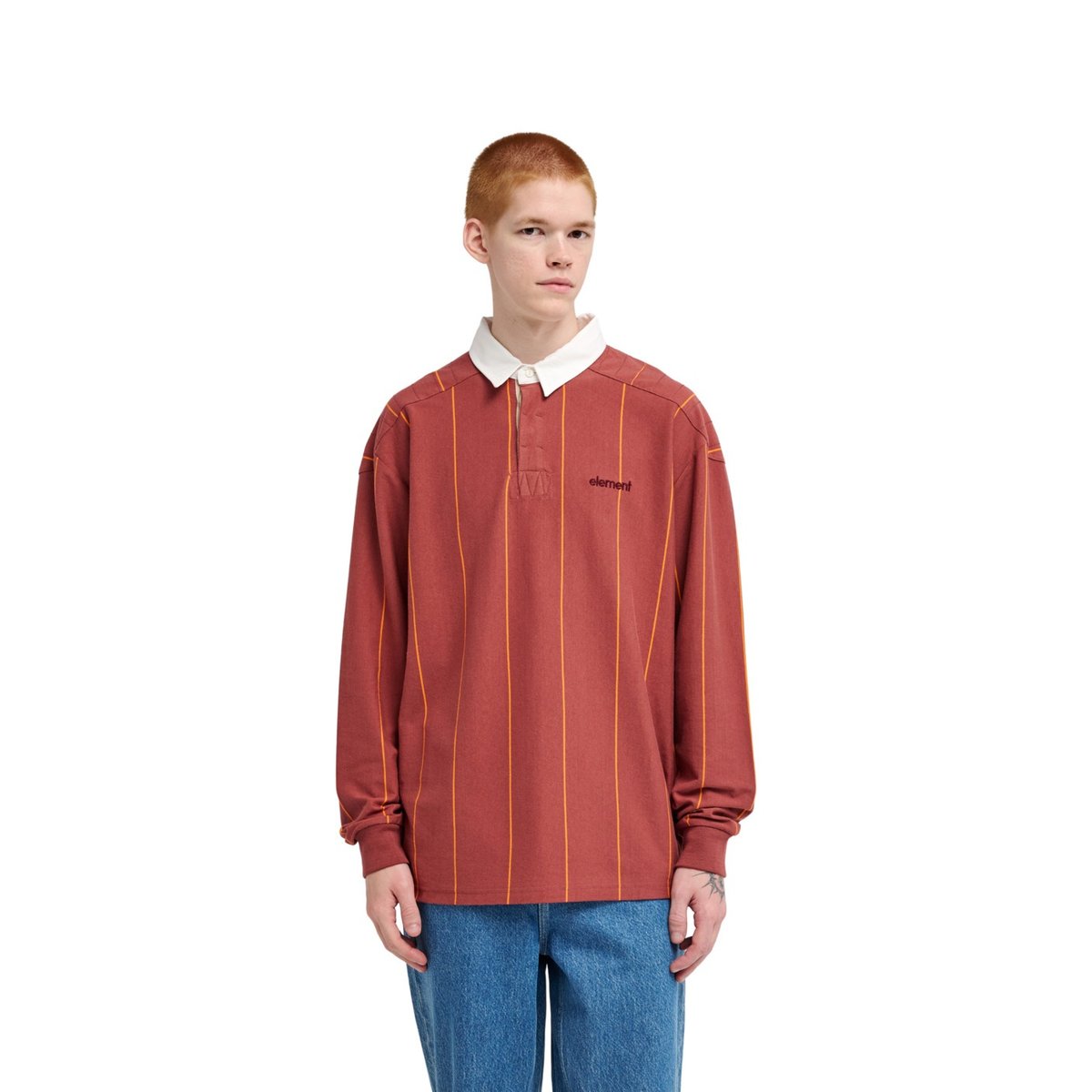 Polo manches longues IVY POLO rose apple butter, ELEMENT