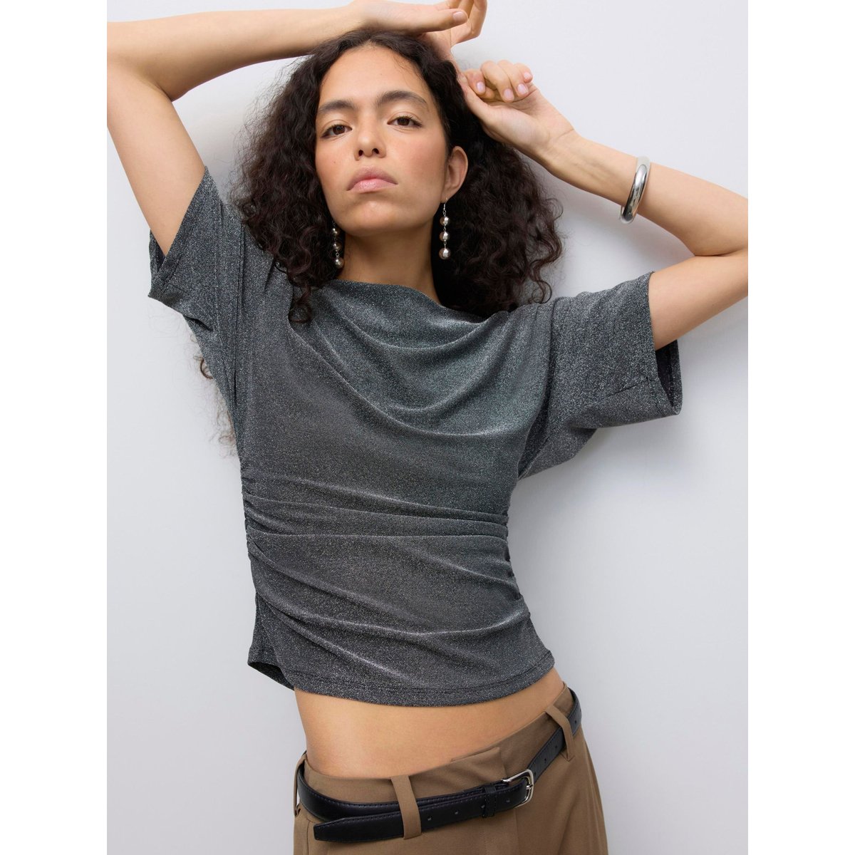 Top AWURSULA Tops black 1, VERO MODA