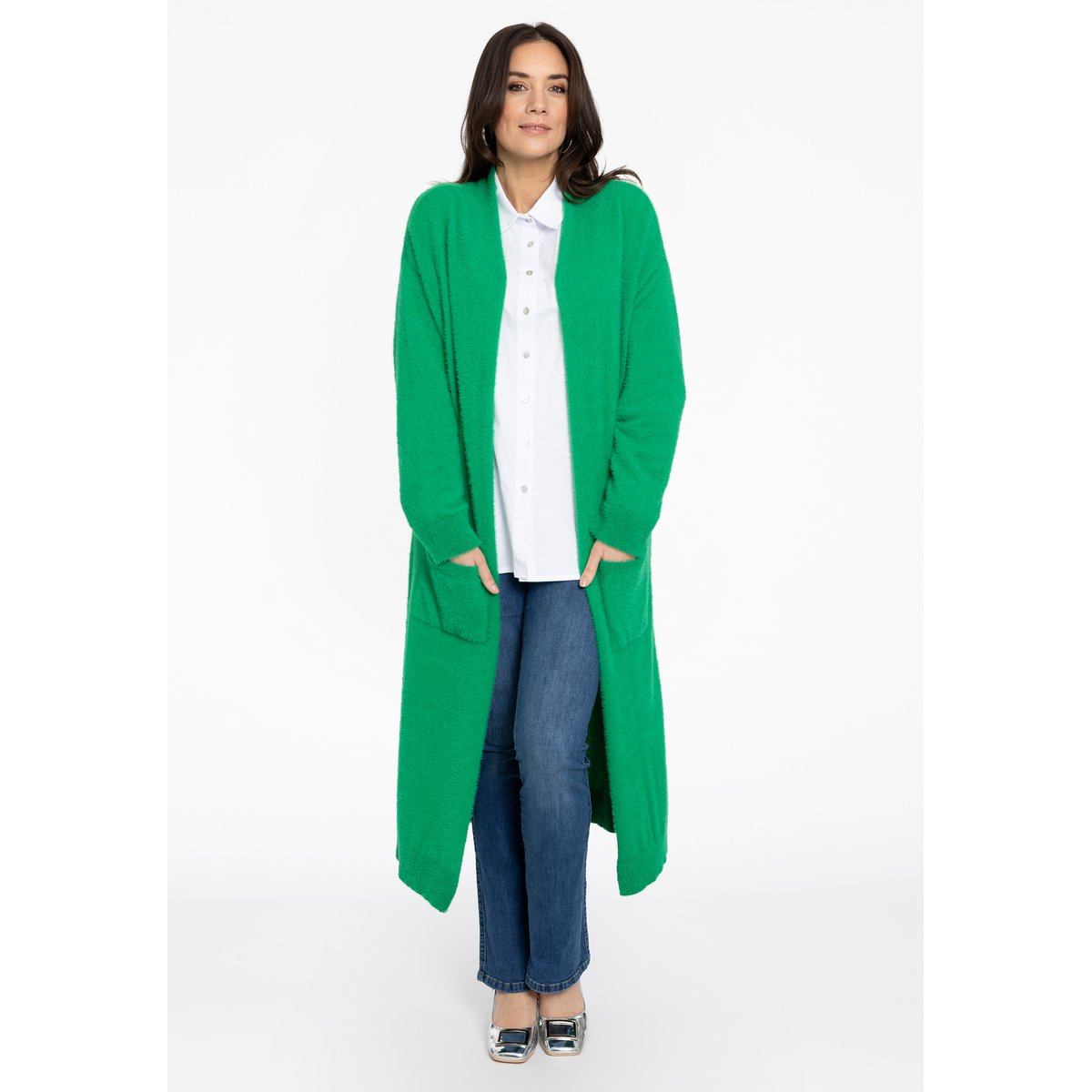 Gilet avec manches longues vert, YOEK