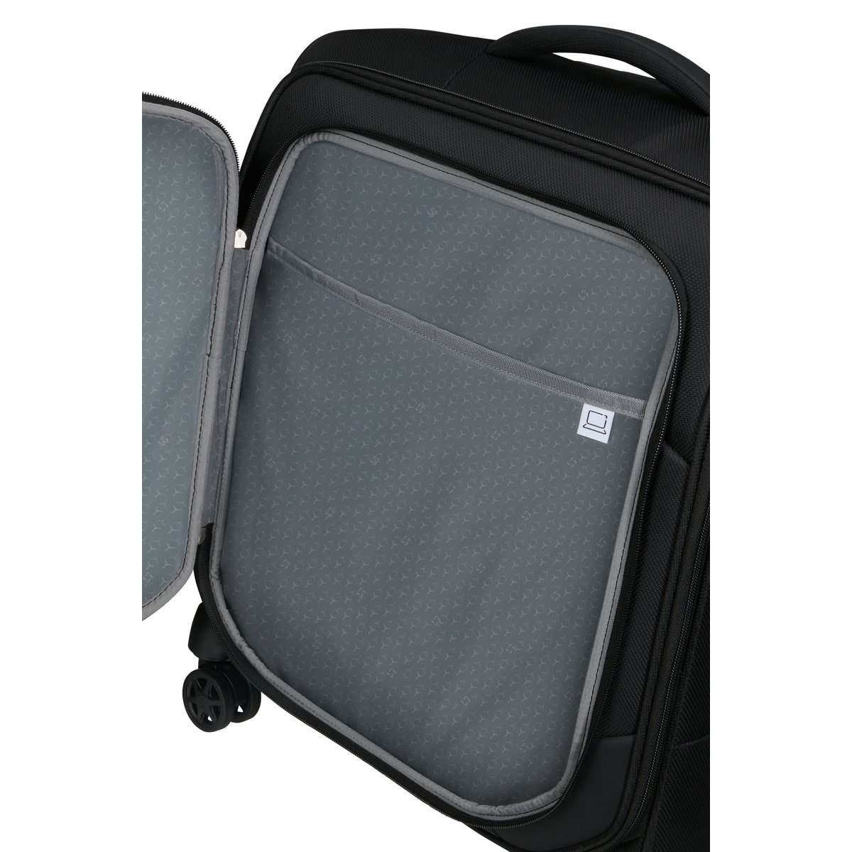 Respark valise 4 roues taille S ozone black, SAMSONITE