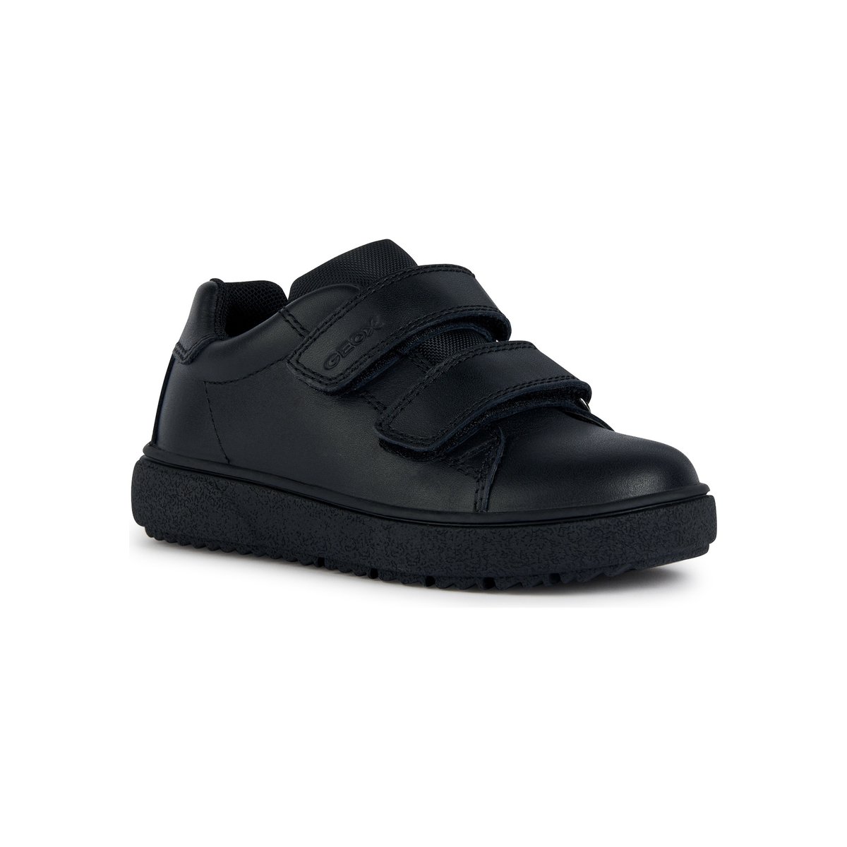 Baskets respirantes à scratchs, THELEVEN noir, GEOX