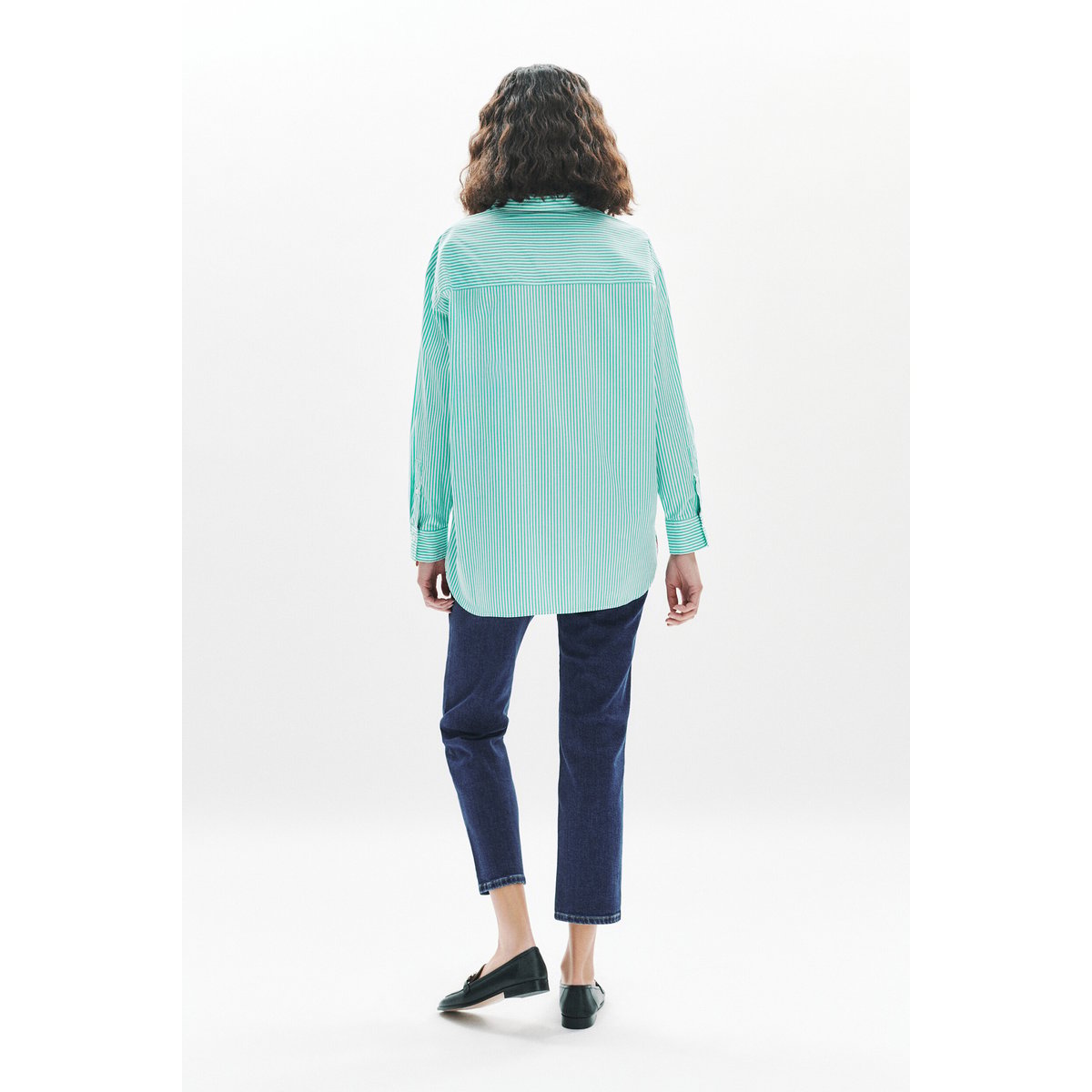 Chemise Cbrendita vert menthe, CAROLL