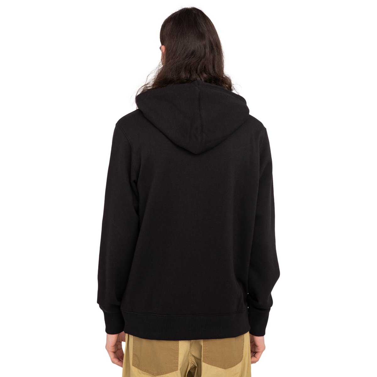 Sweat à capuche zippé CORNELL CLASSIC noir flint black, ELEMENT