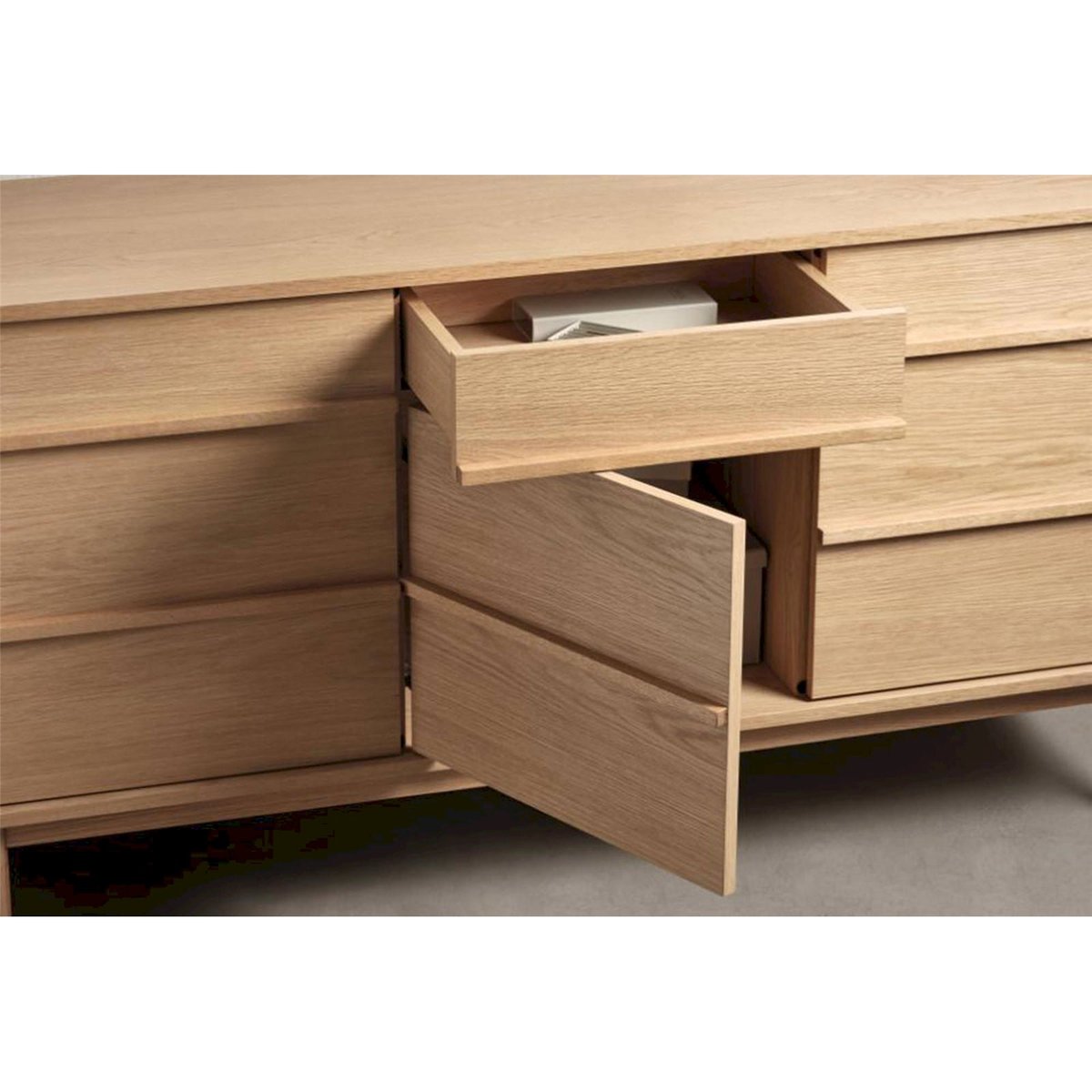 Commode en chêne collection FOZIER chêne naturel, RECOLLECTION