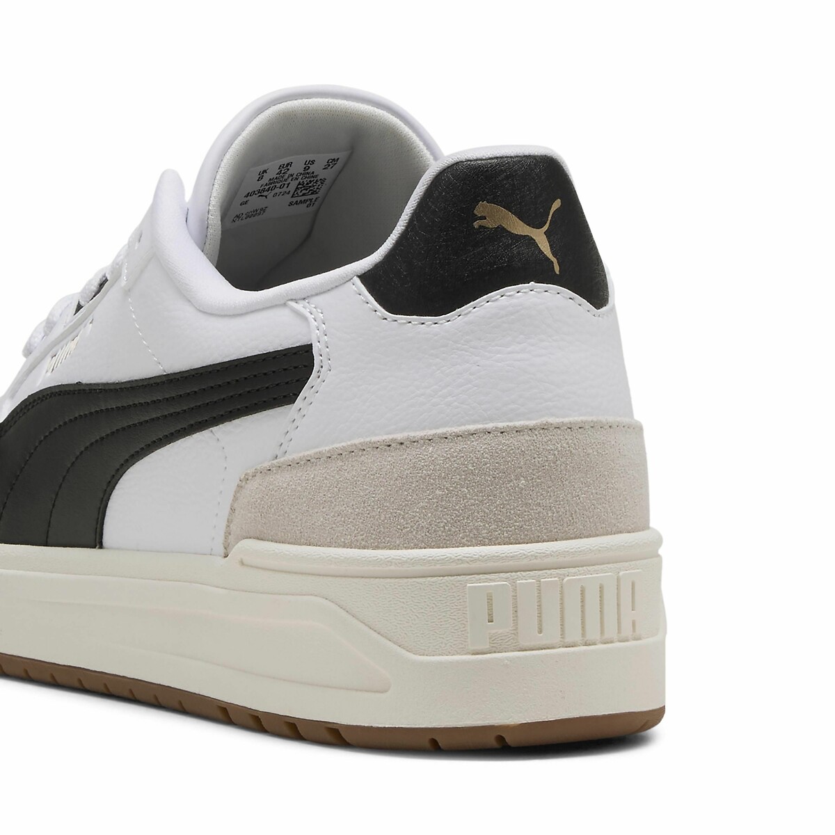 Sneakers Shuffle Downtown OG wit/zwart, PUMA