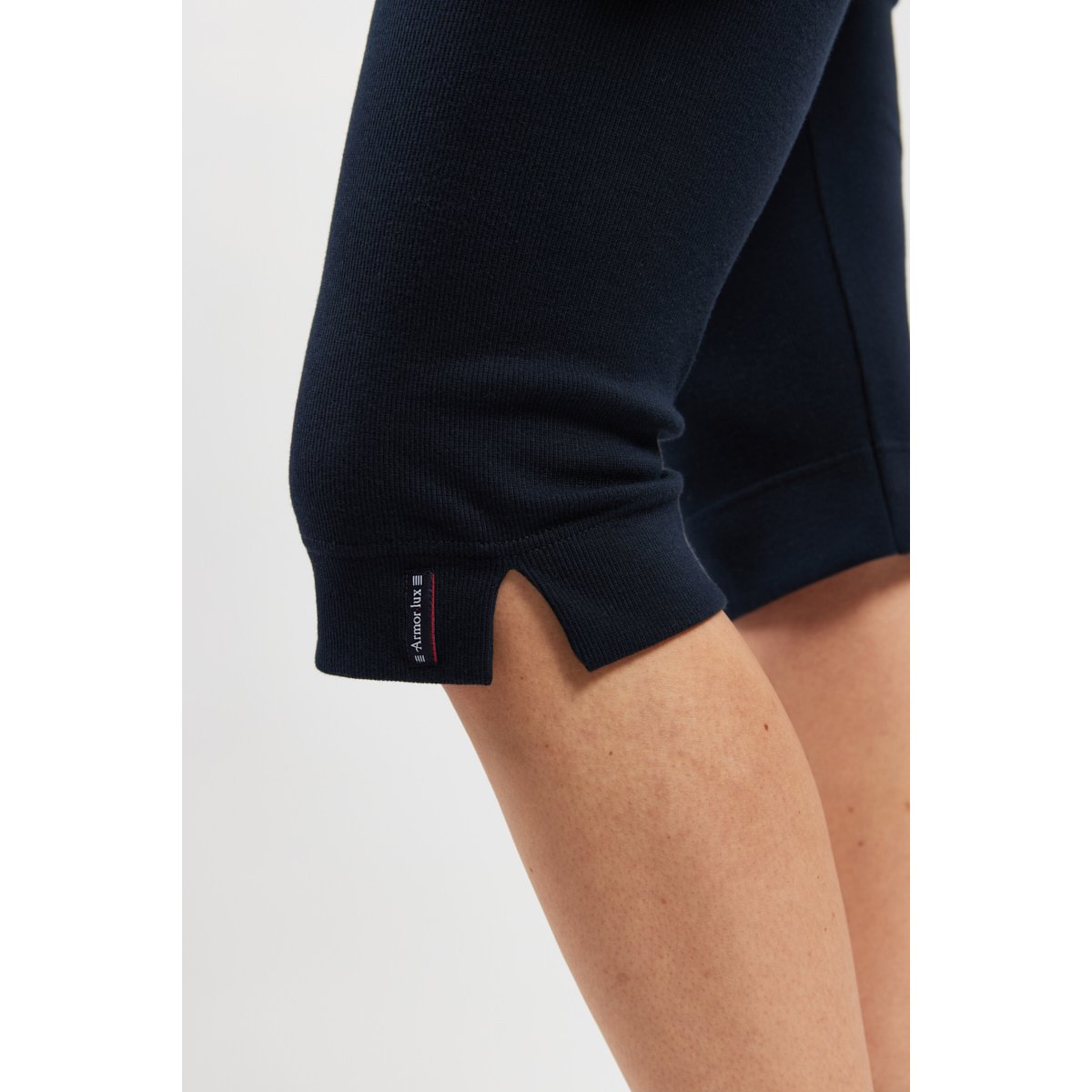 Corsaire en coton et élasthanne rich navy, ARMOR-LUX