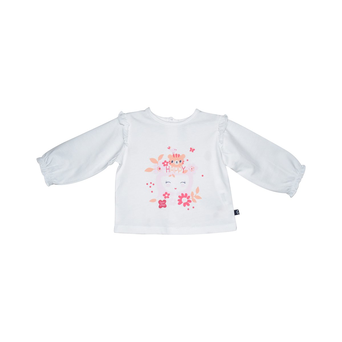 Tshirt pantalon lucile bebe orange, SUCRE D'ORGE
