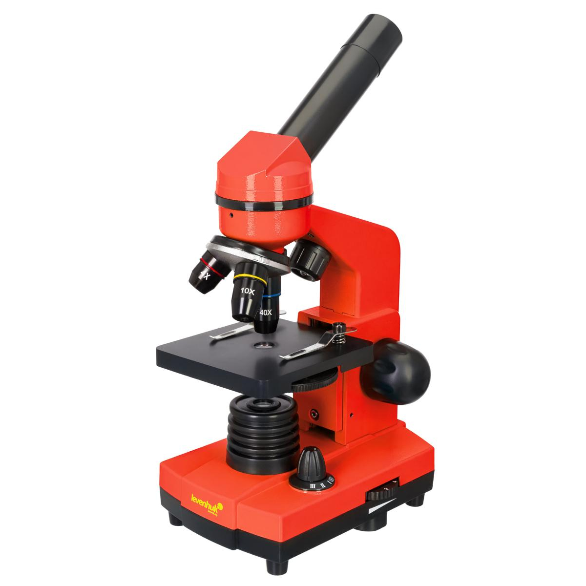 Microscope  Rainbow 2L Orange (EN) couleur unique, LEVENHUK