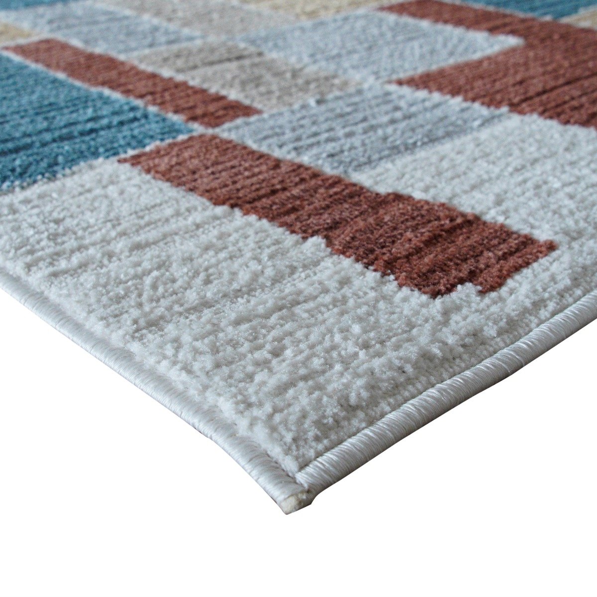 Tapis contemporain / HORIZON PATCH beige, THE DECO FACTORY