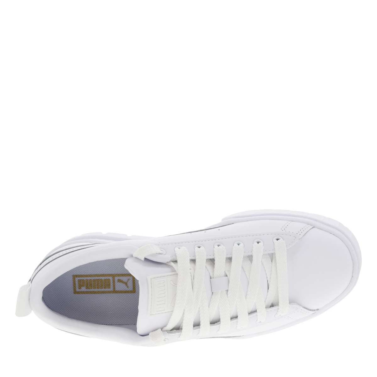Baskets cuir Mayze Classic blanc, PUMA