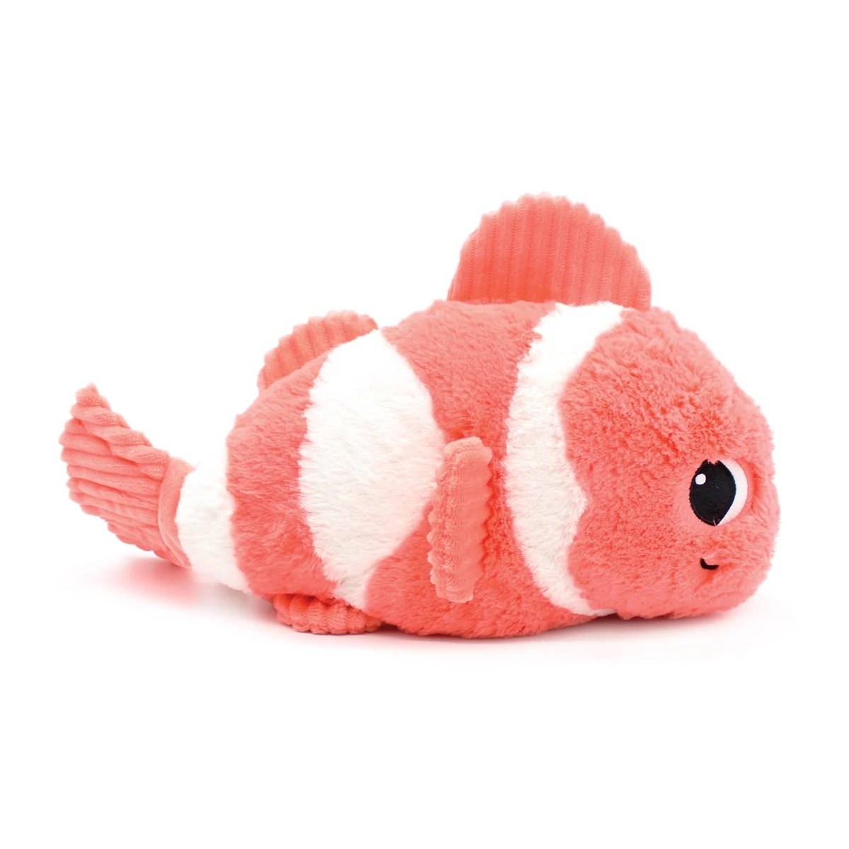 Peluche poisson clown maman et bébé rose, LES DEGLINGOS
