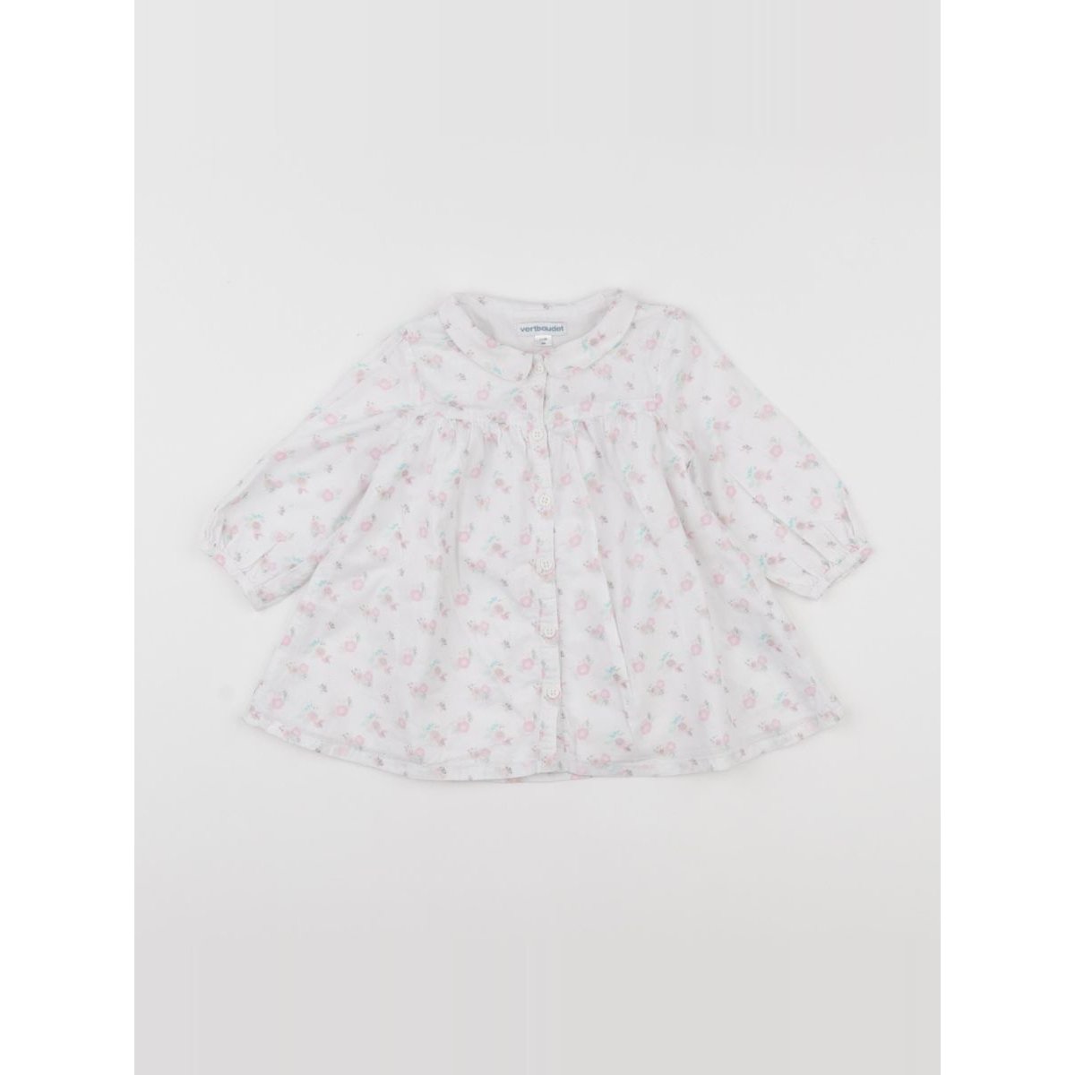 Robe - Très bon état blanc, VERTBAUDET