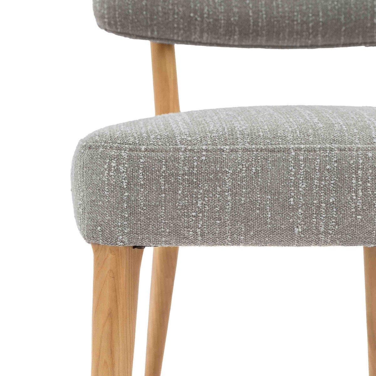 Set of 2 Aethel Ash Wood Dining Chairs grey, ÉDITÉ