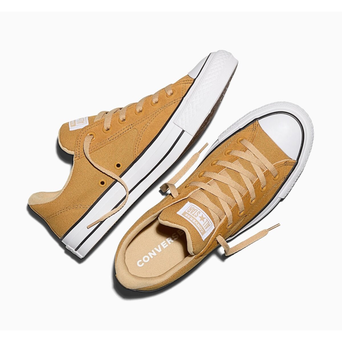 Malden Street Seasonal Colour Canvas Trainers honey, CONVERSE