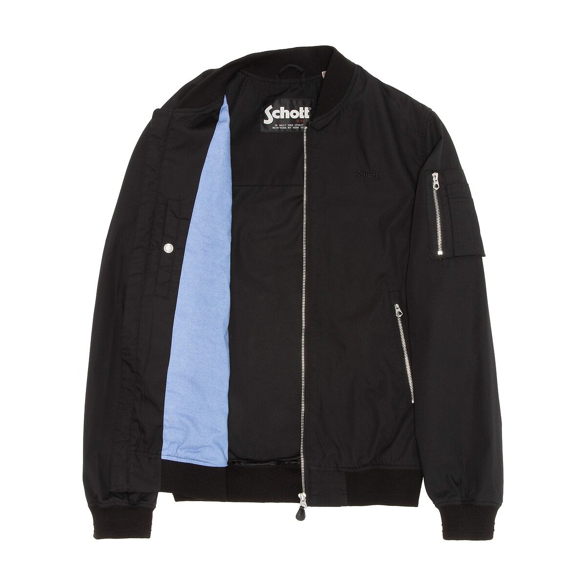 Bomber léger Cabers noir, SCHOTT