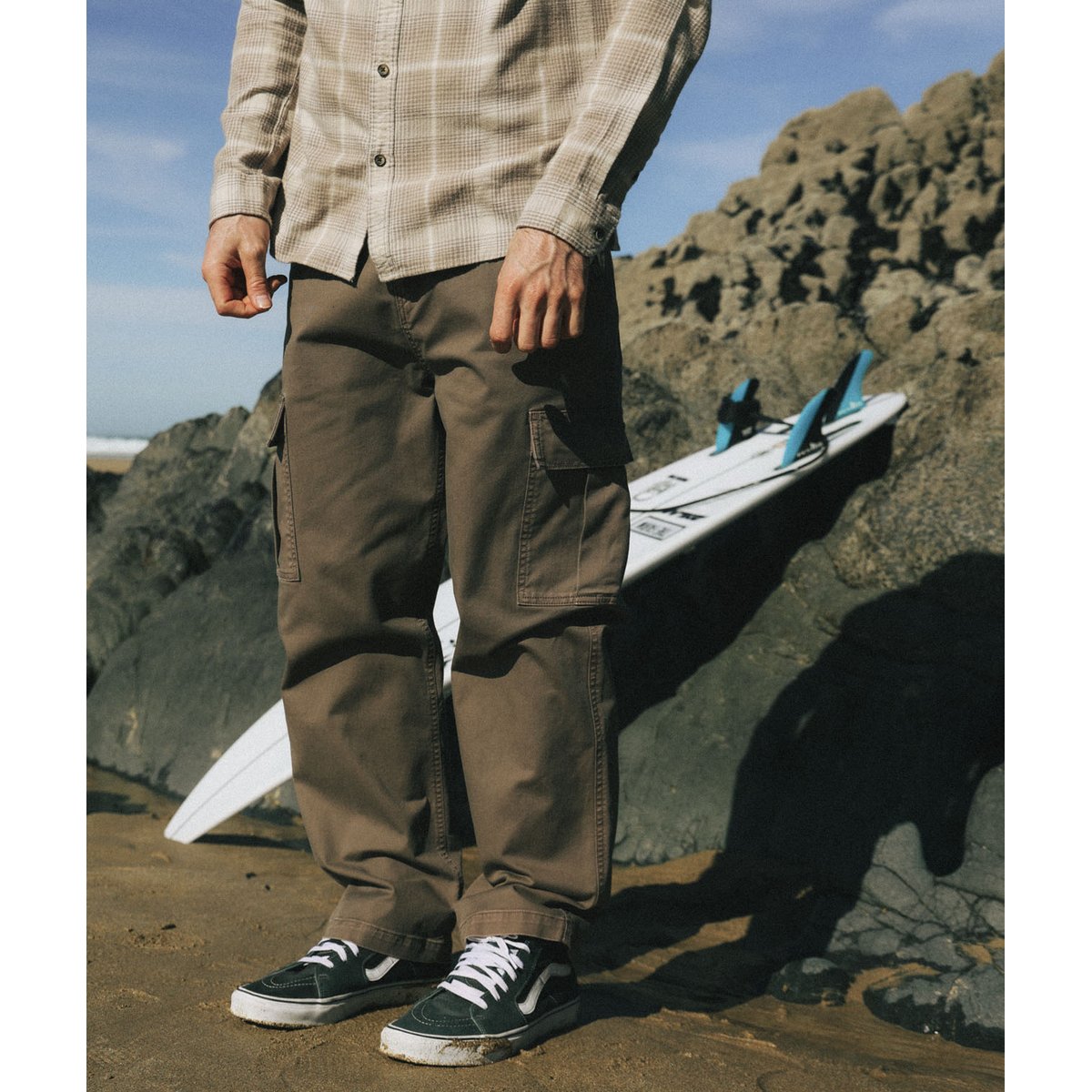 Pantalon cargo CARGO deep brown, OXBOW