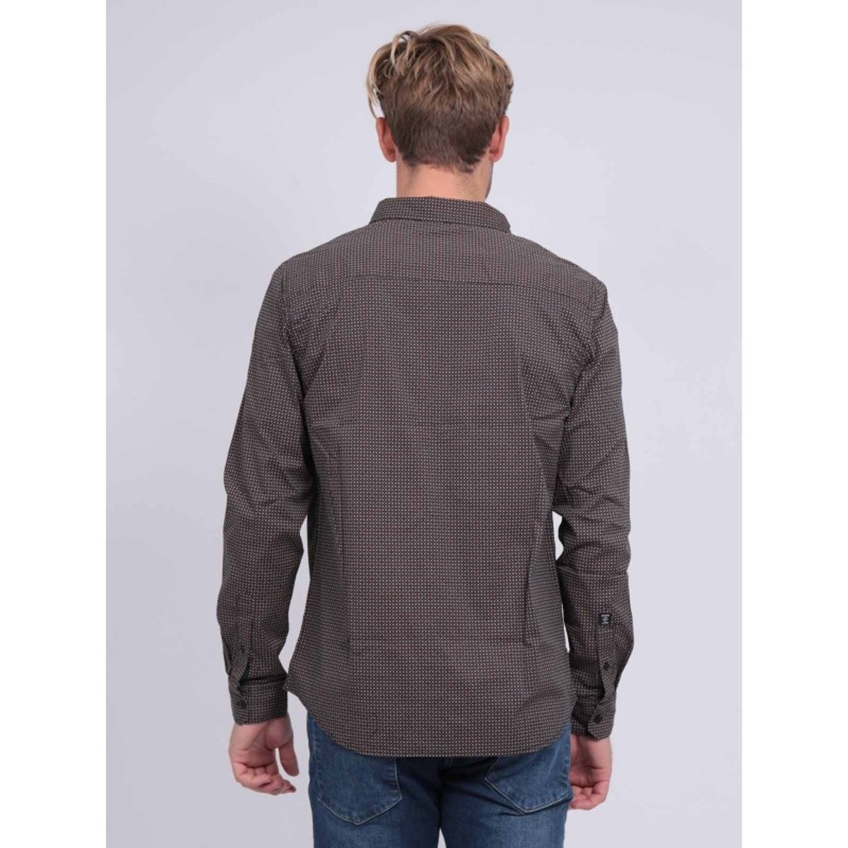 Chemise Manches Longues Tornade bleu marine, RITCHIE