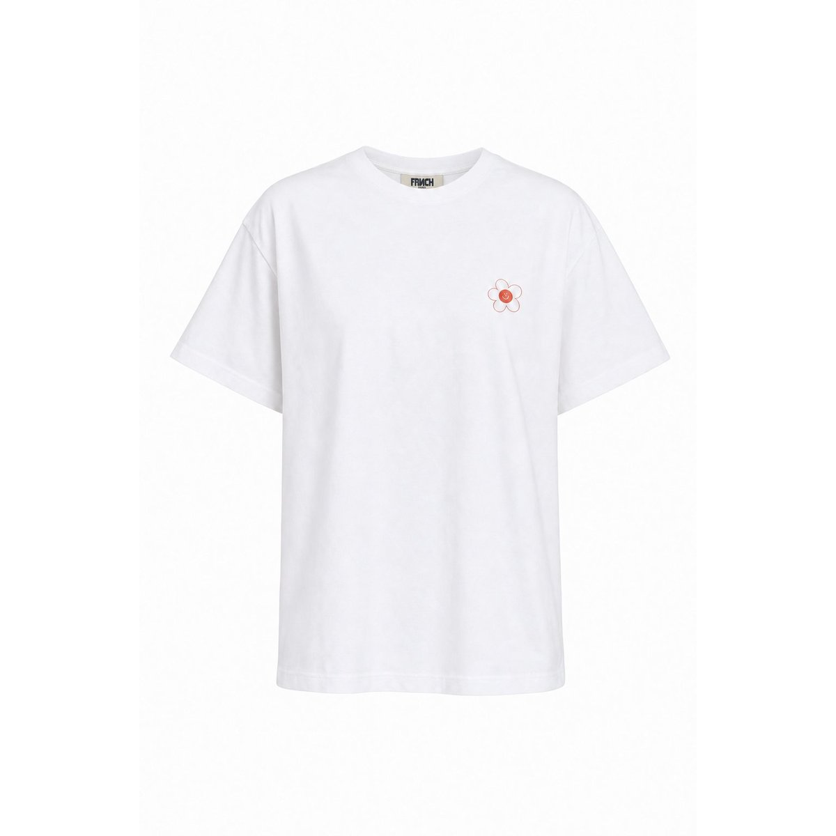 T-shirt Aventures en coton AVENTURES blanc, FRNCH