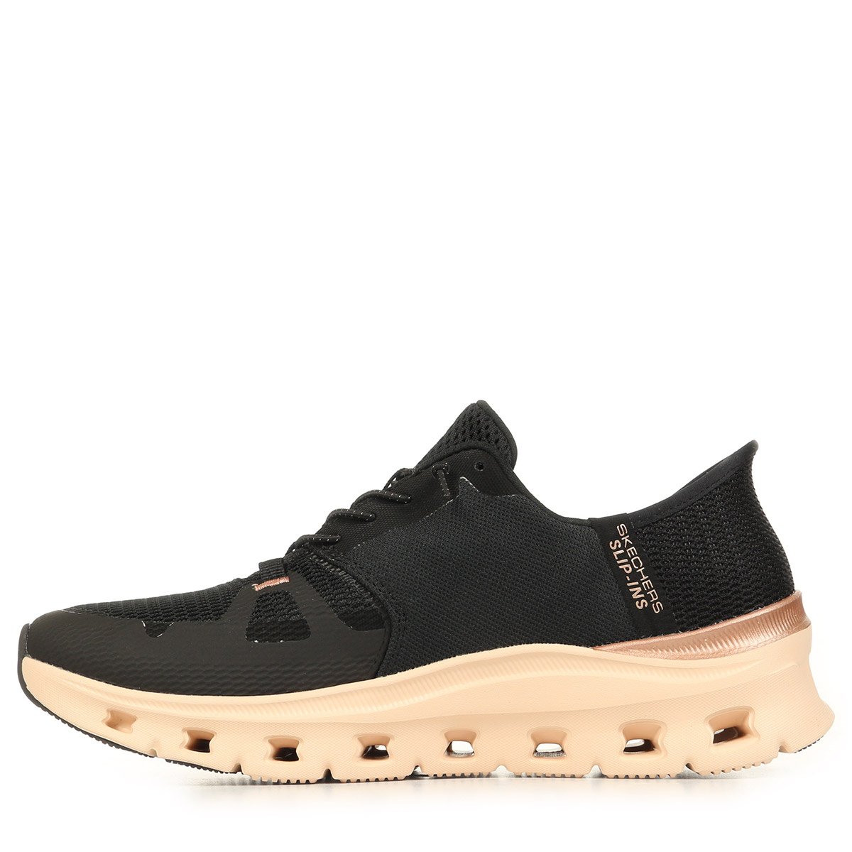 Baskets GLIDE STEP PRO RADIANT STRIDE black rose gold, SKECHERS