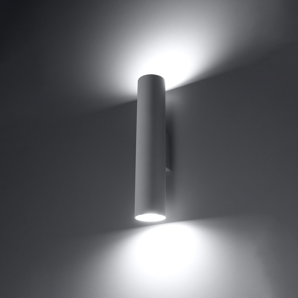 Applique Acier Blanc GU10 2 Lagos blanc, EDEN