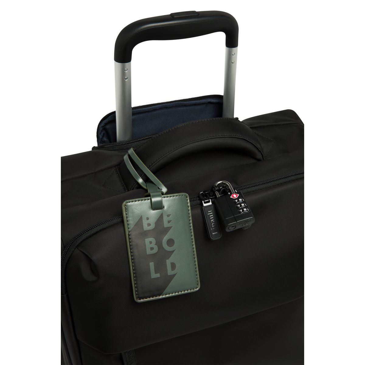 Étiquette bagages taille S khaki, LIPAULT
