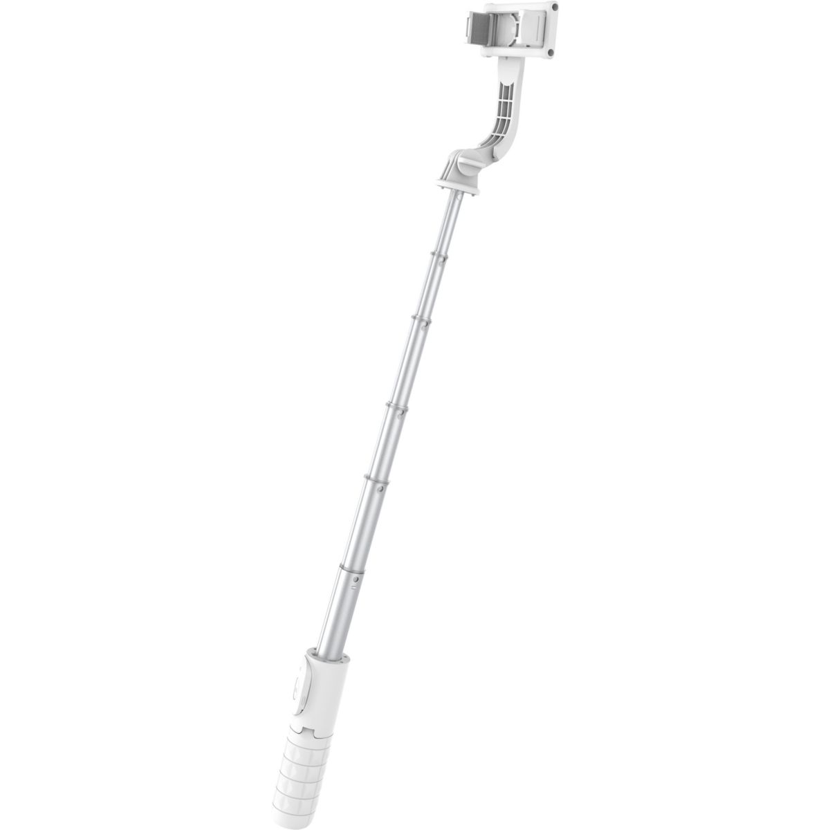 Perche à selfie Bluetooth 2 en 1 avec LED blanc couleur unique, TNB