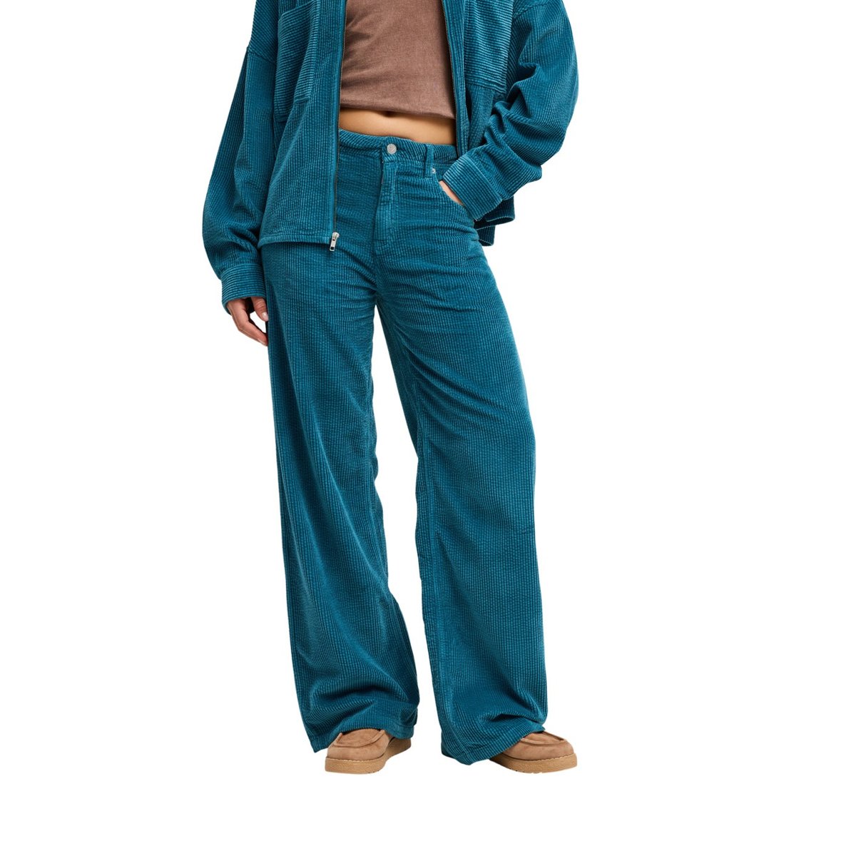 Pantalon en velours SURF CRUSH. bleu corsair, ROXY