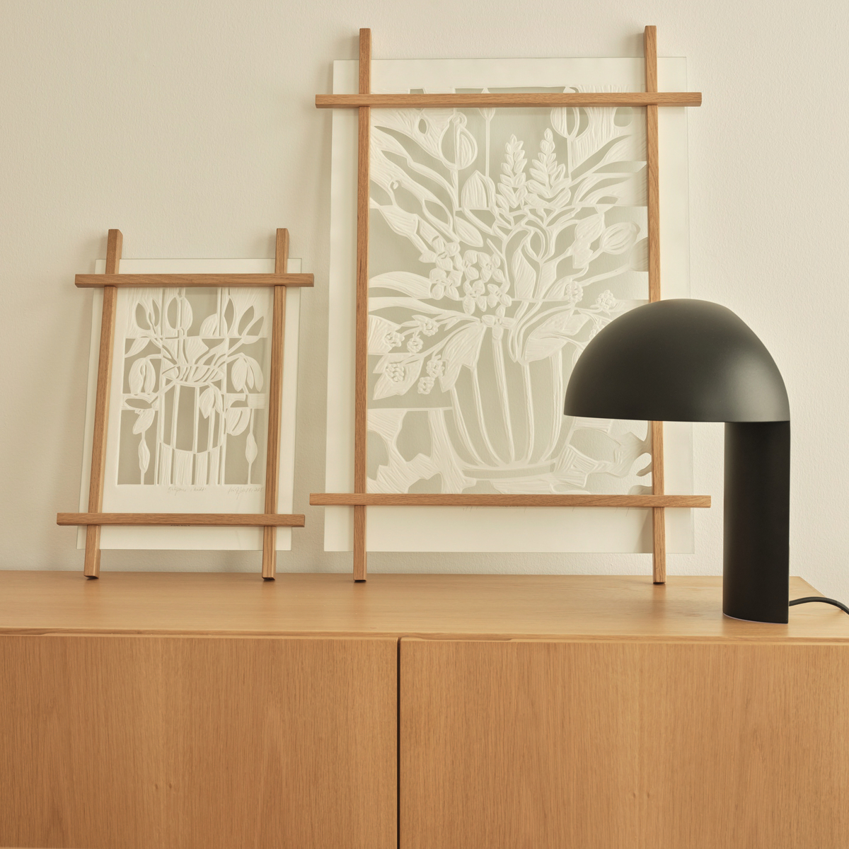 Lampe de table en Acier noir, OYOY LIVING DESIGN