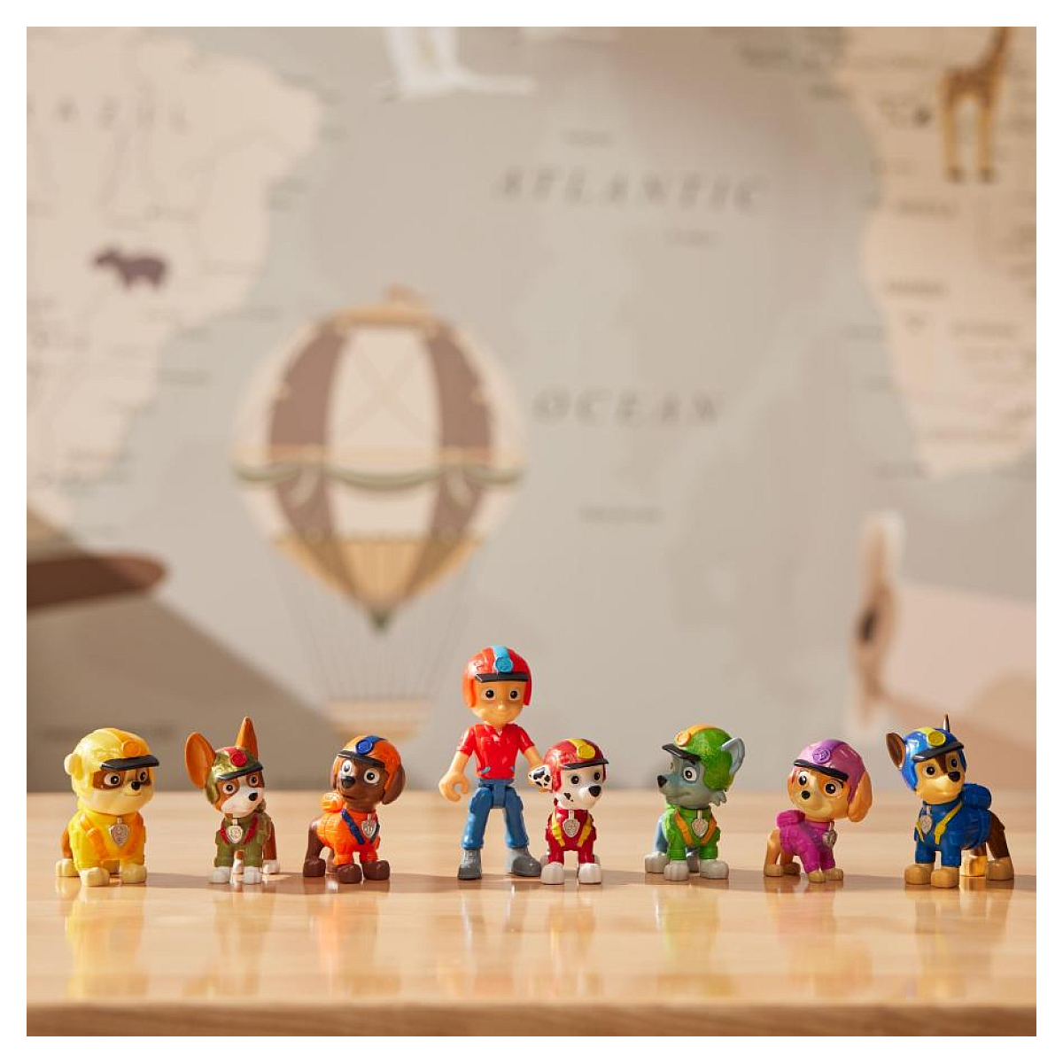 Multipack figurines jungle pups la pat' patrouille couleur unique, SPINMASTER