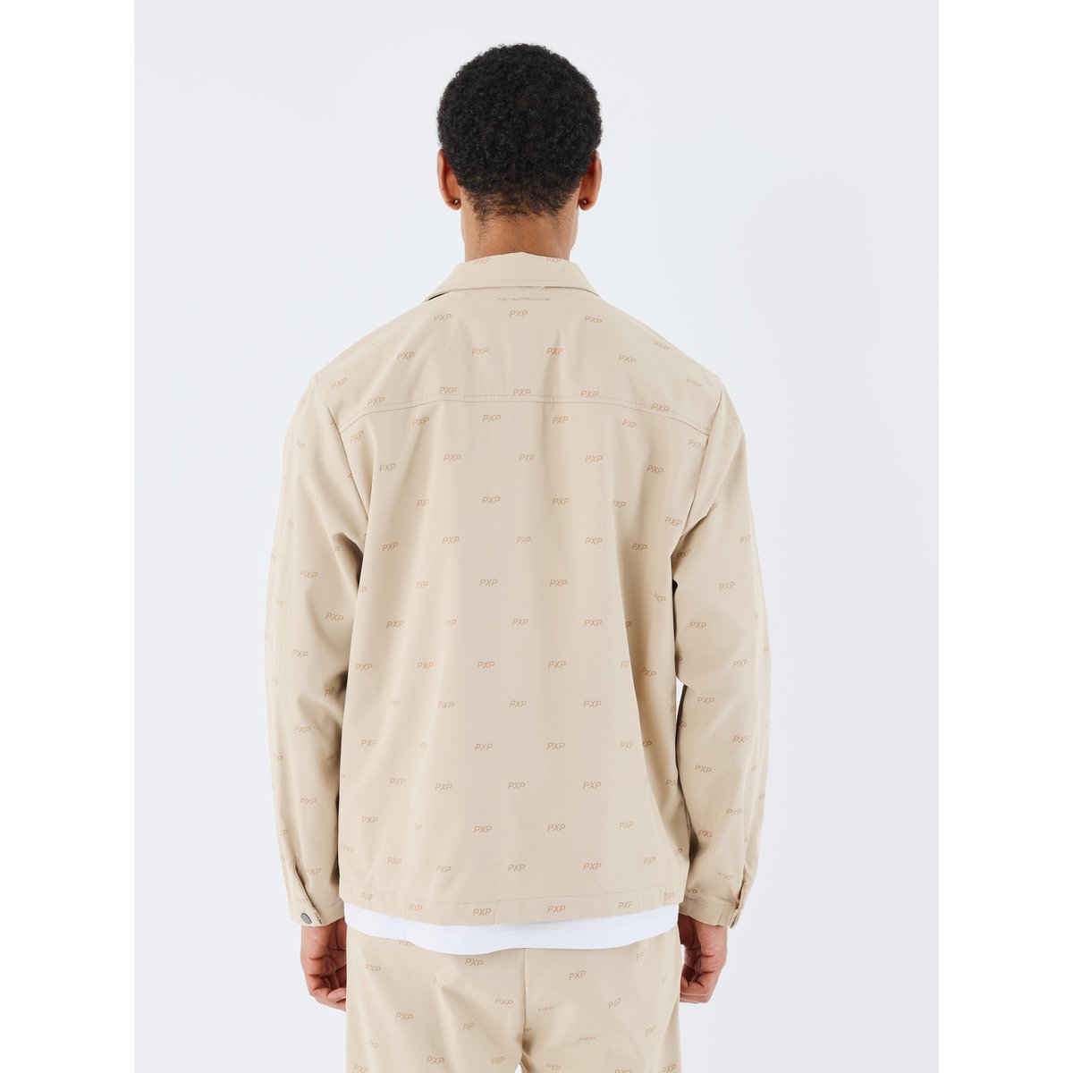 Surchemise imprimé PXP beige, PROJECT X