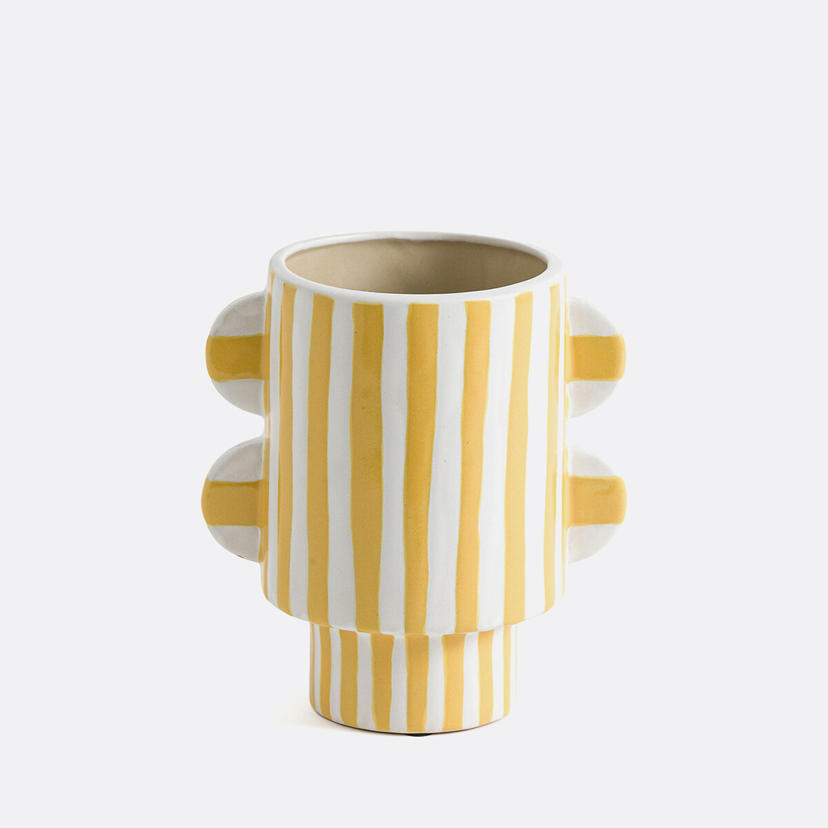 Vase en faïence H19,5 cm, Drio jaune, LA REDOUTE INTERIEURS