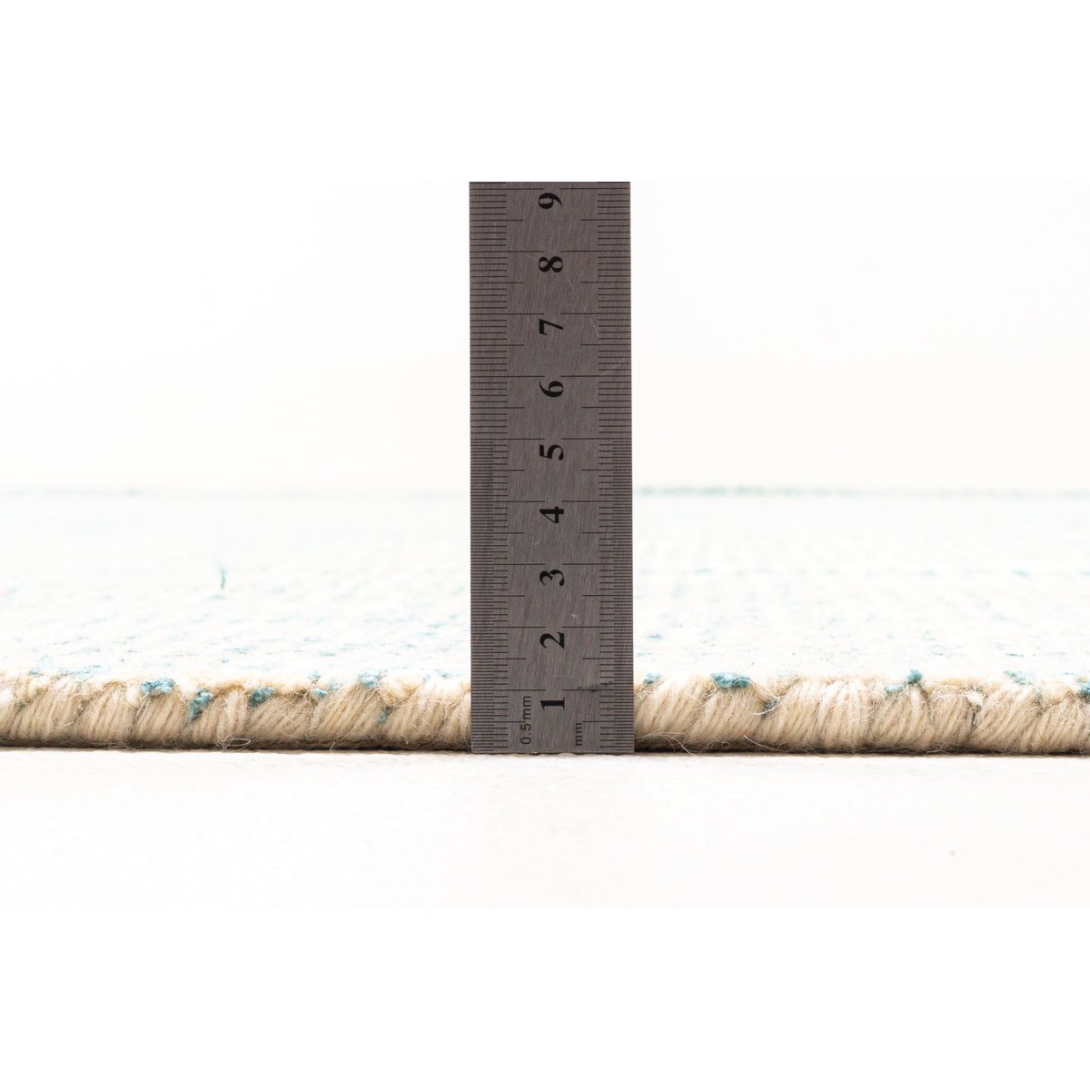 Tapis salon tufté viscose et laine - GROOVE turquoise, TOM TAILOR