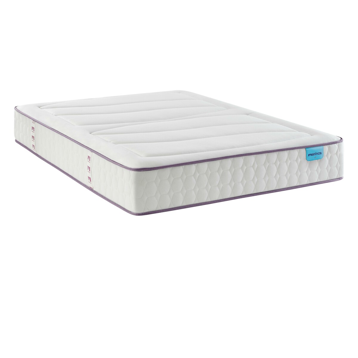 Materasso 580 molle insacchettate 5 zone, Beauty Bed bianco, MERINOS