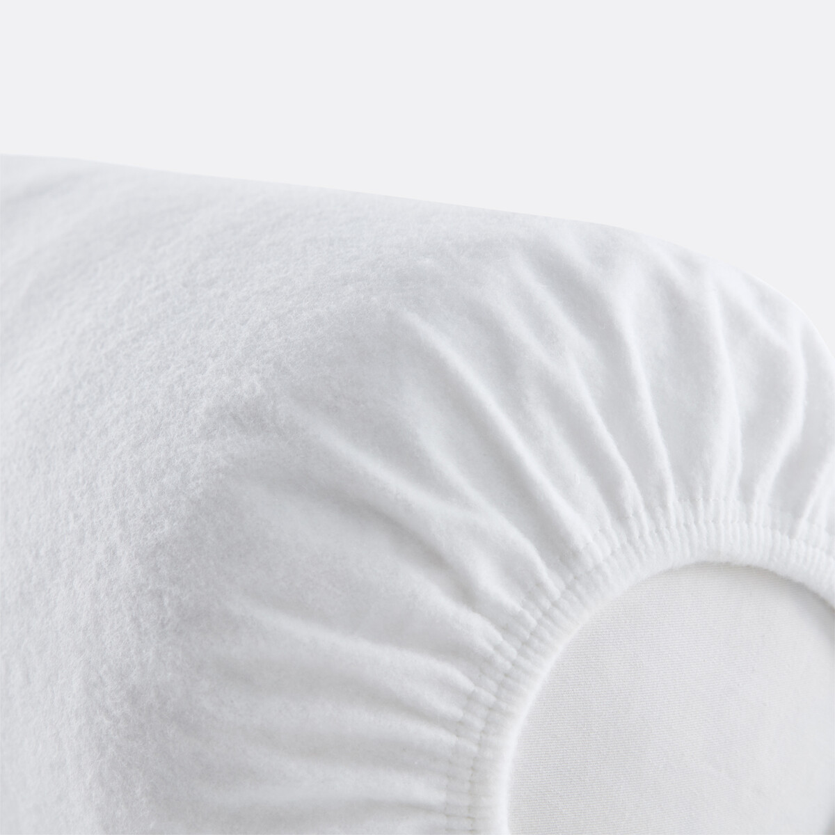Protège traversin absorbant 100% coton antiacarien blanc, LA REDOUTE INTERIEURS