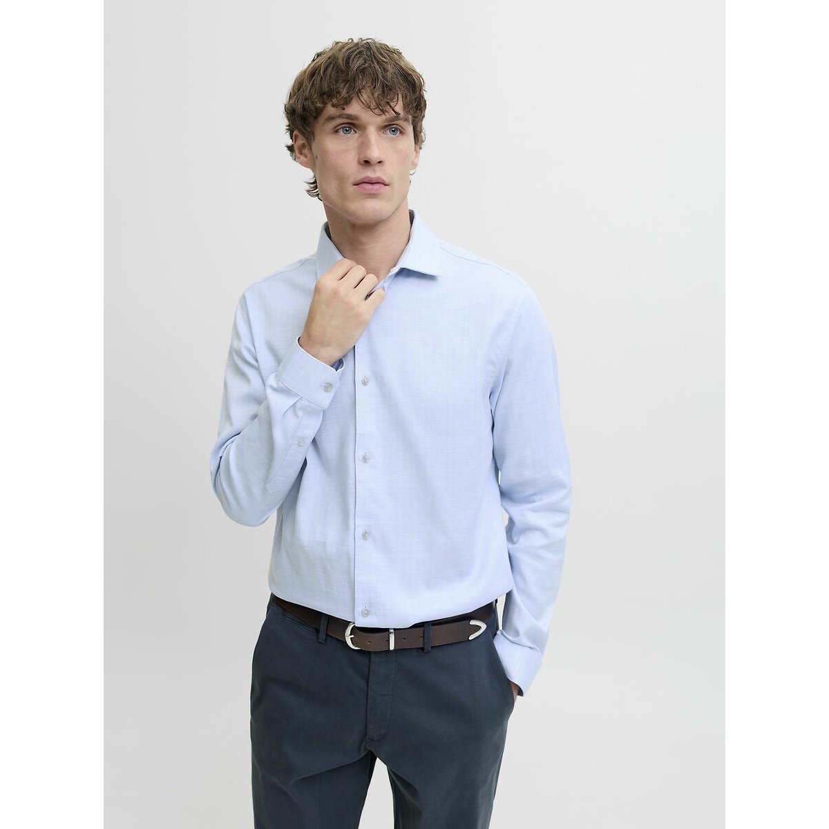 Chemise regular fit bleu ciel, JACK & JONES