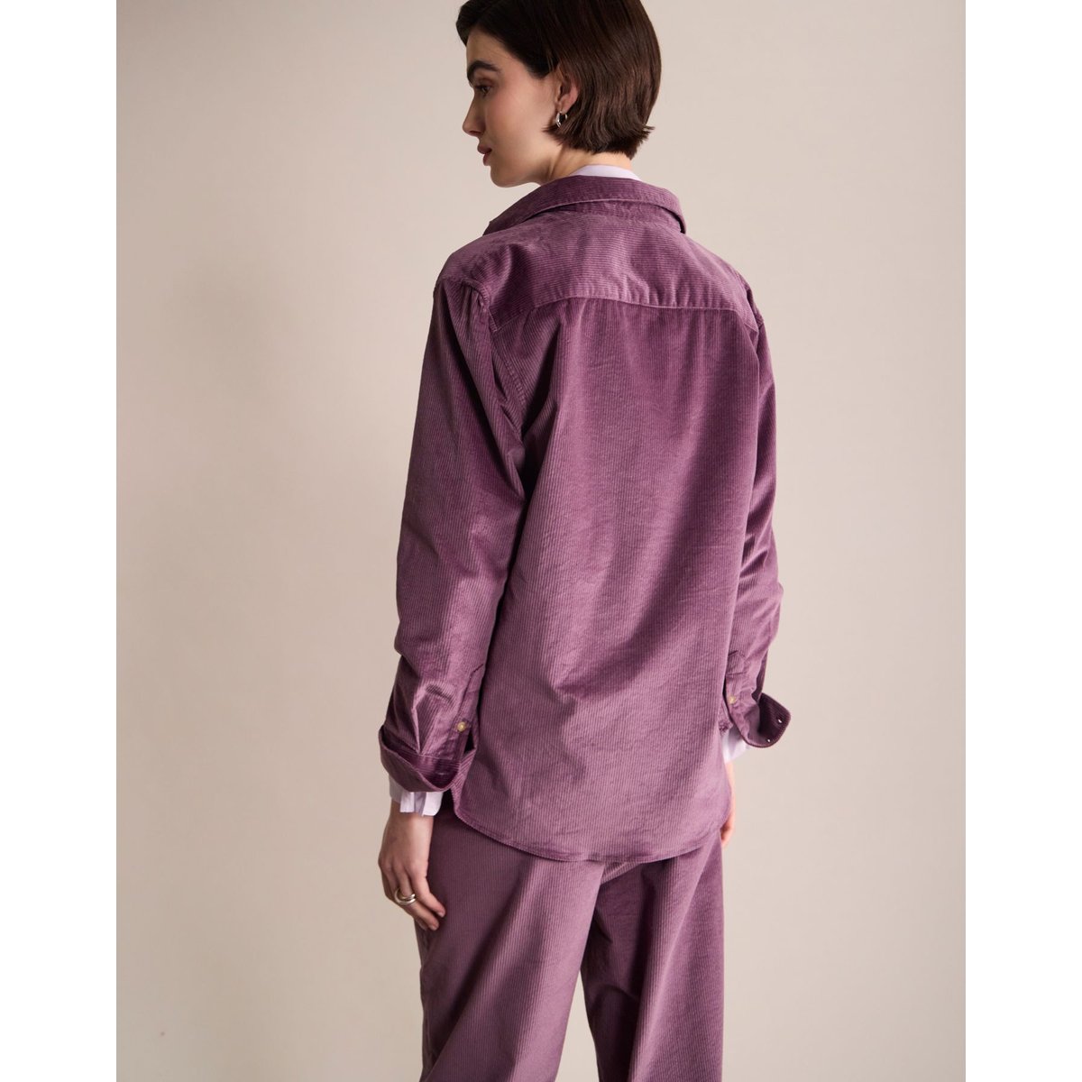 Chemise Maureen violet, INES DE LA FRESSANGE PARIS