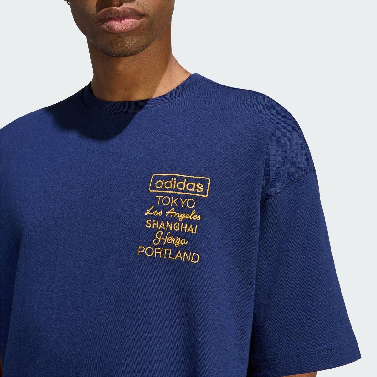 T-Shirt Golden Cities night indigo, adidas Originals