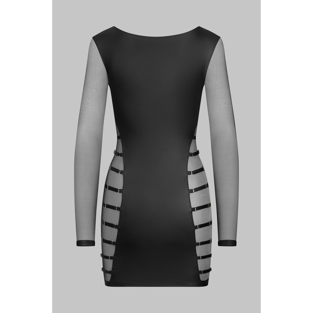 Robe CHAMBRE NOIRE noir, MAISON CLOSE